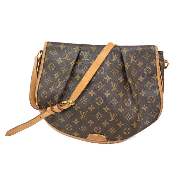 LOUIS VUITTON Menilmontant MM Shoulder Bag Monogram Leather BN - Picture 1 of 14